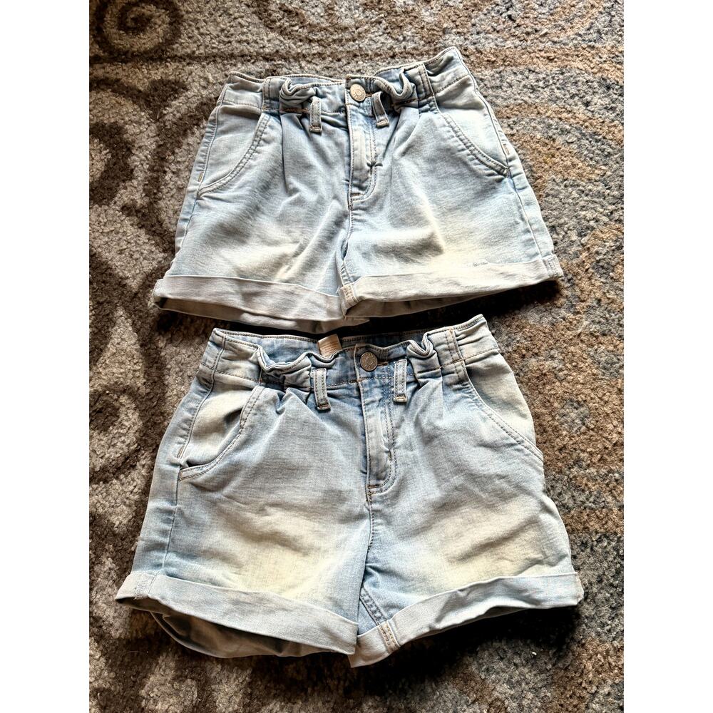 2 pairs of Justice brand girls shorts